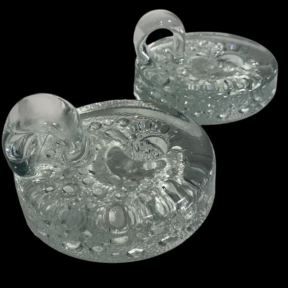 Sven Jensen Bubble Glass Candle Holder